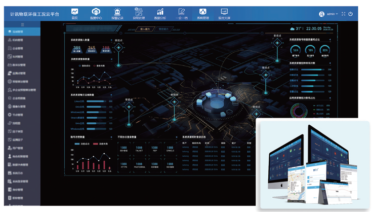 環(huán)保企業(yè)工況在線監(jiān)測系統(tǒng)平臺