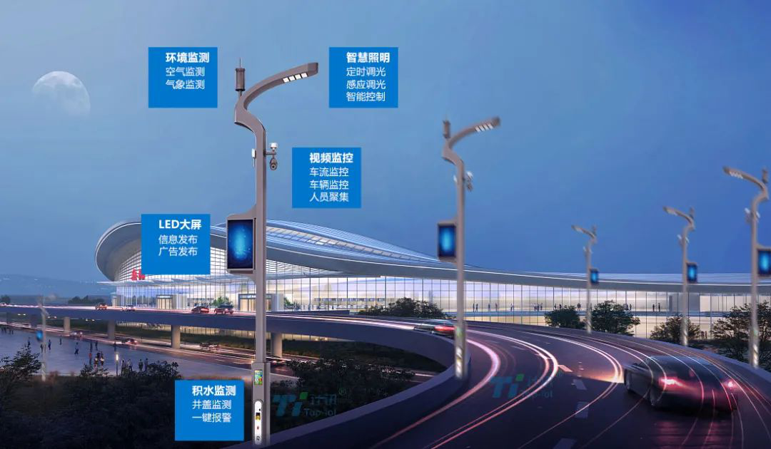 5G智慧燈桿網(wǎng)關(guān)高速公路路況監(jiān)測(cè)