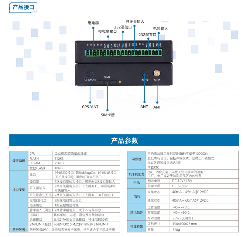 水利遙測終端機TY501